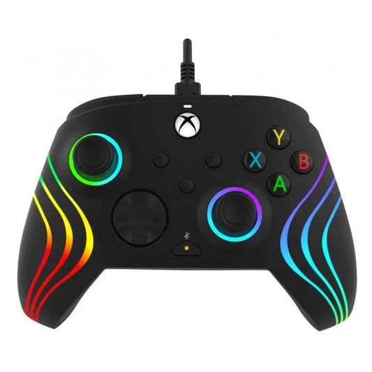 PDP Afterglow Wave Mando con Cable Negro para Xbox X - MovilMania S.L