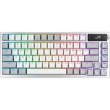 ASUS ROG Azoth Teclado Mecánico Gaming Switch ROG NX Red AZERTY Francés Blanco - MovilMania S.L