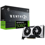 Tarjeta Gráfica MSI GeForce RTX 5060 Ti VENTUS 2X OC PLUS 8GB GDDR7 Reflex 2 RTX AI DLSS4 - MovilMania S.L
