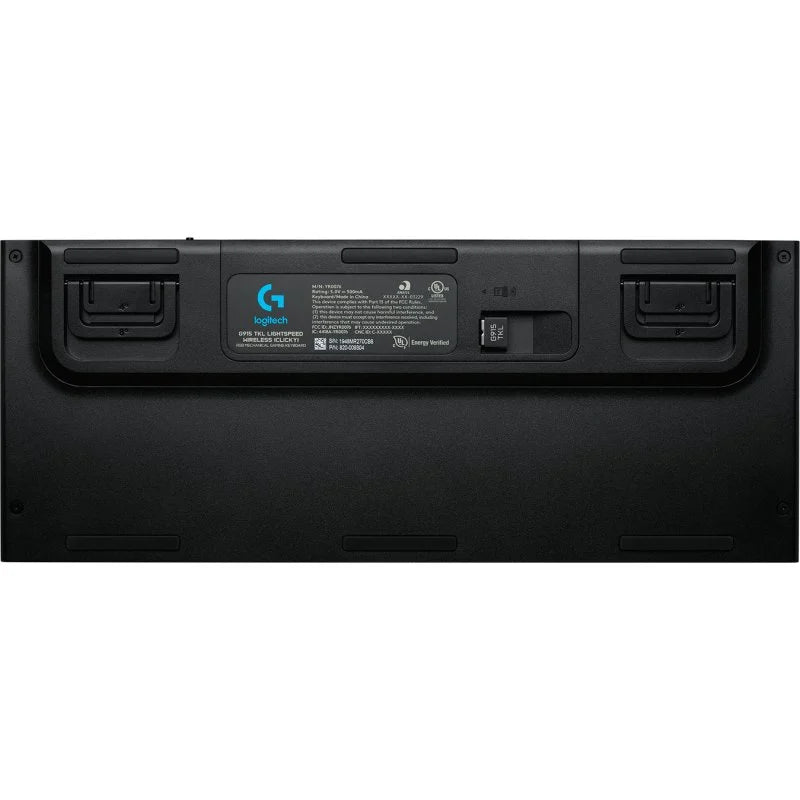 Teclado mecánico Logitech G 920-010588 Tenkeyless Layout ES inalámbrico RGB carbono - MovilMania S.L