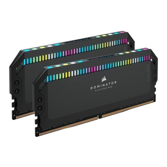 Memoria RAM Corsair Dominator Platinum RGB DDR5 6800MHz 64GB 2x32GB CL40 Negro - MovilMania S.L