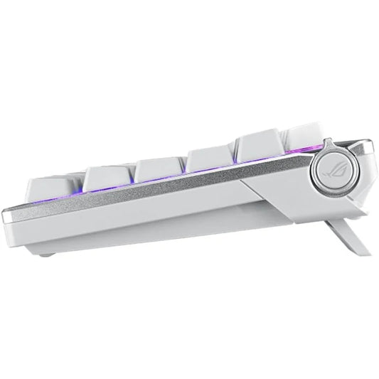 ASUS ROG Azoth Teclado Mecánico Gaming Switch ROG NX Red AZERTY Francés Blanco - MovilMania S.L