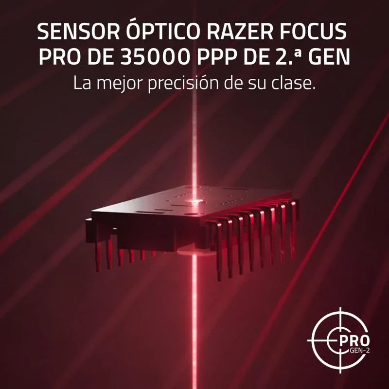 Razer Viper V3 Pro Sentinels Edition Ratón Gaming Inalámbrico 35000 DPI Rojo - MovilMania S.L