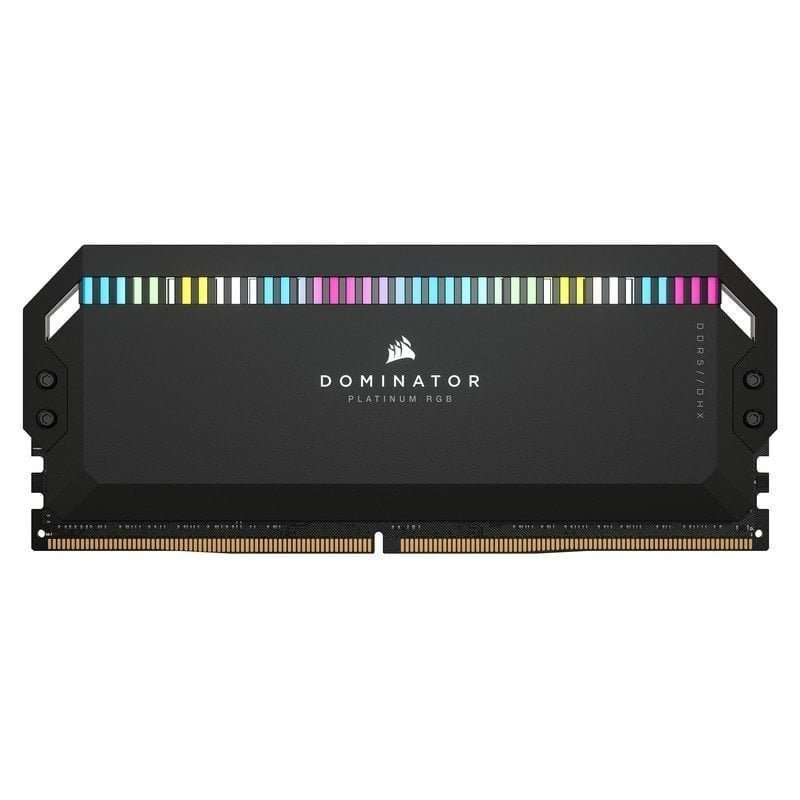 Memoria RAM Corsair Dominator Platinum RGB DDR5 6800MHz 64GB 2x32GB CL40 Negro - MovilMania S.L