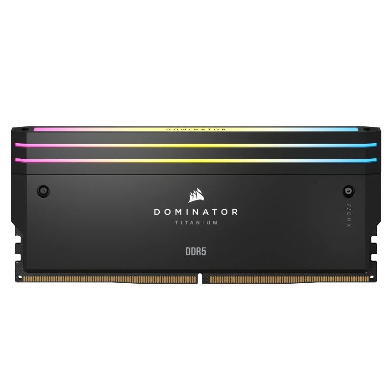 Memoria RAM Corsair Dominator Titanium DDR5 6400MHz 96GB 2x48GB CL32 XMP Negro - MovilMania S.L