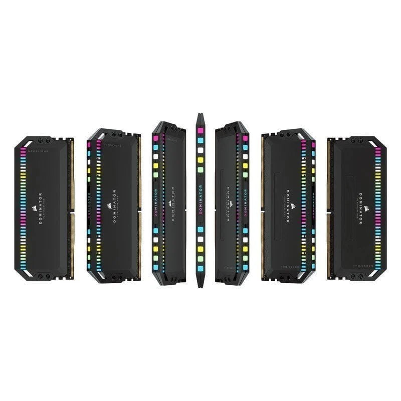 Memoria RAM Corsair Dominator Platinum RGB DDR5 6800MHz 64GB 2x32GB CL40 Negro - MovilMania S.L