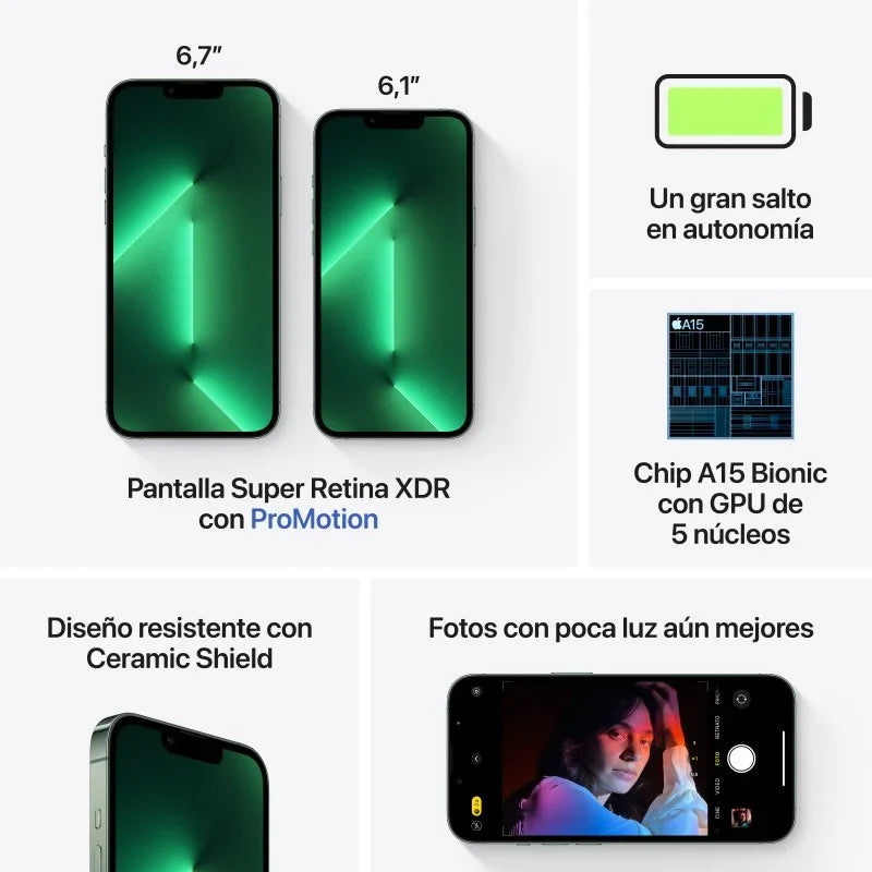 iPhone 13 Pro Max 256GB Verde Alpino - MovilMania S.L