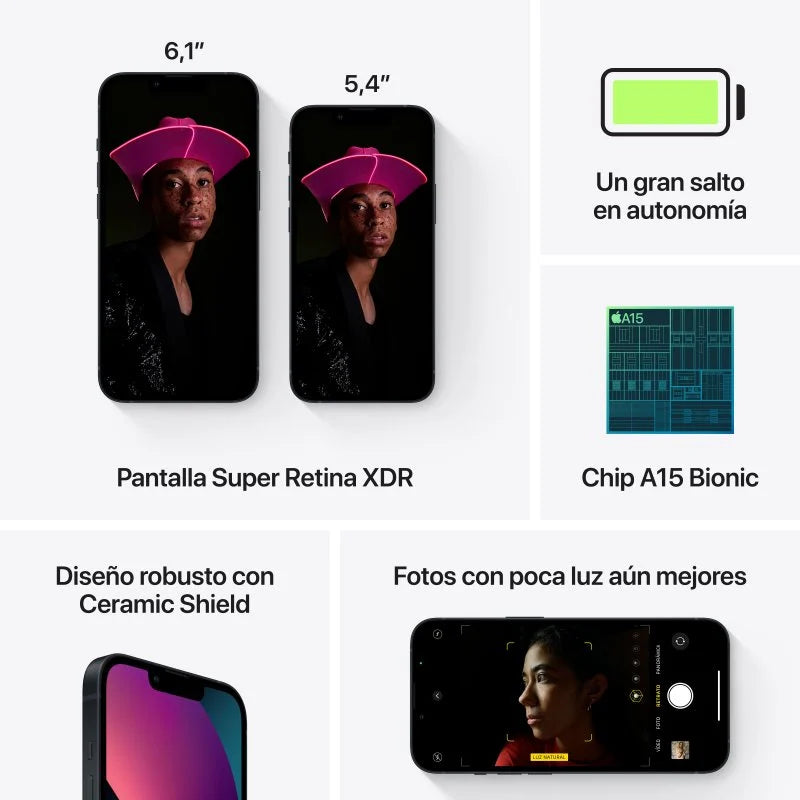 iPhone 13 256GB Negro Grafito - MovilMania S.L